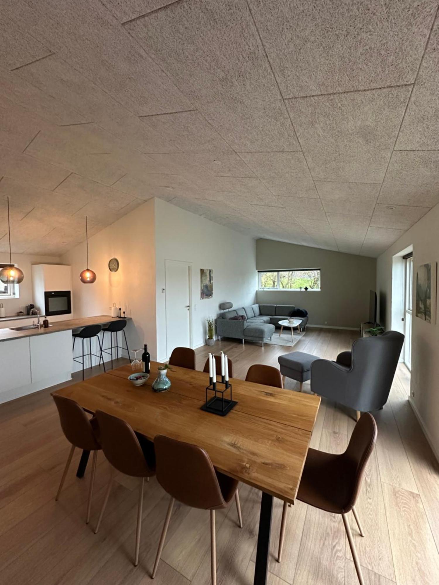 Вилла Moderne Nybygget Хольстебро Экстерьер фото